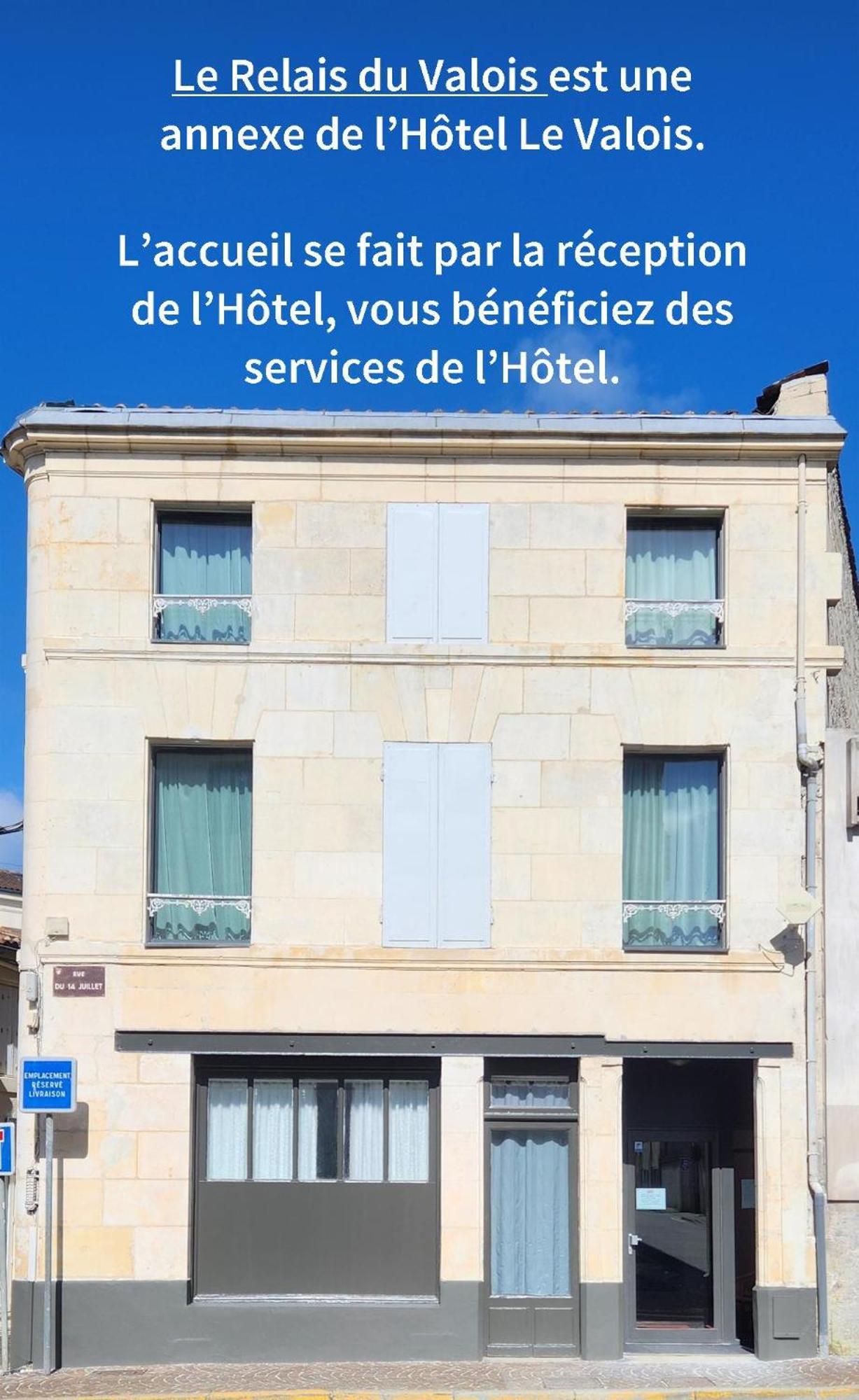 Le Relais Du Valois Cognac Centre Hotel Eksteriør billede